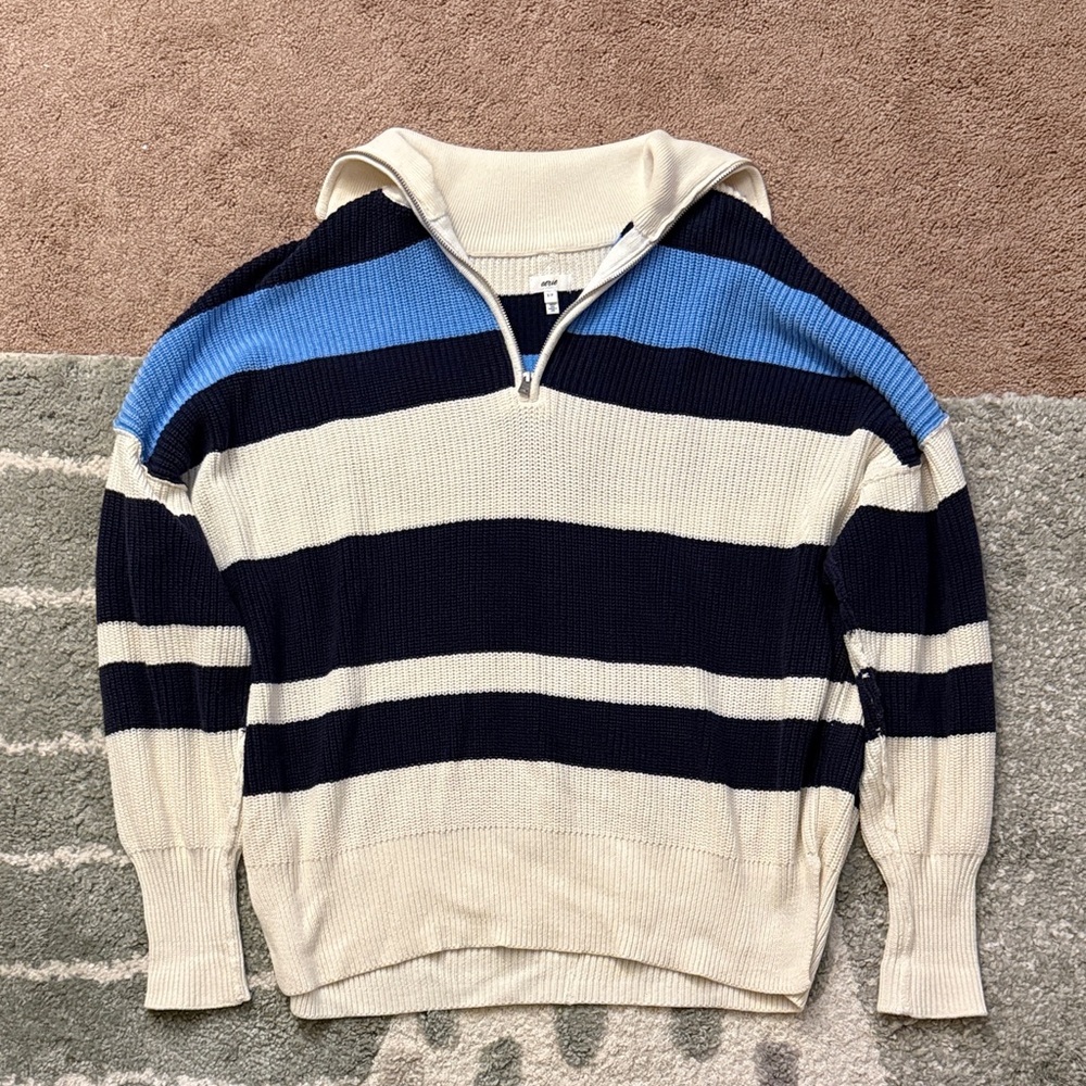 Aerie Quarter Zip Sweater